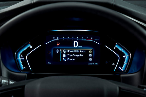 2018 Honda Odyssey Instrumentation