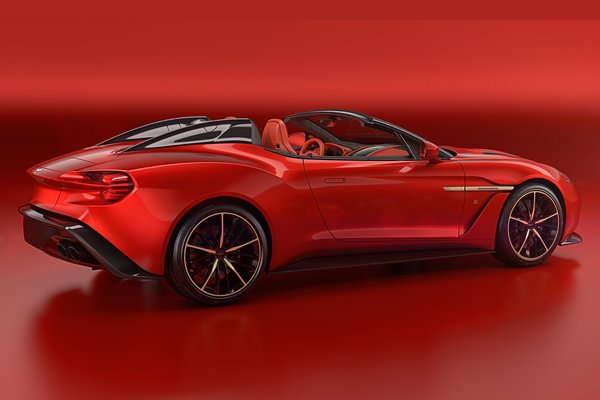 2018 Aston Martin Vanquish Zagato speedster