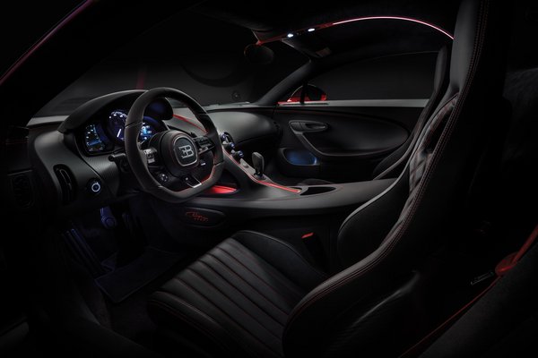 2019 Bugatti Chiron Interior