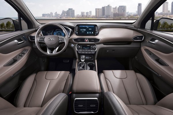 2019 Hyundai Santa Fe Interior