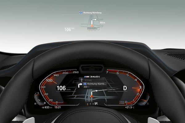 2020 BMW 3-Series M340i xDrive sedan Instrumentation