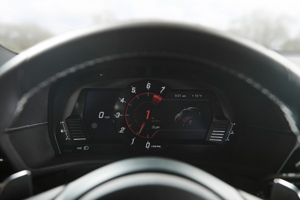 2020 Toyota Supra Instrumentation