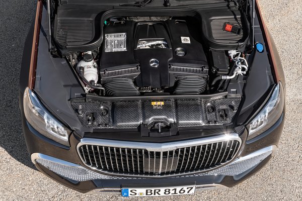 2021 Mercedes-Benz GLS-Class Maybach GLS 600 Engine