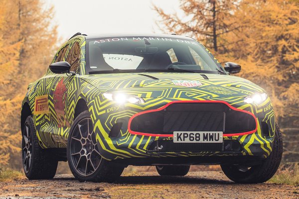 2020 Aston Martin DBX prototype