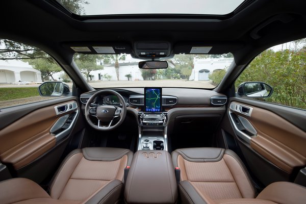 2021 Ford Explorer King Ranch Interior