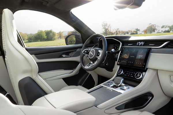 2021 Jaguar F-Pace SVR Interior