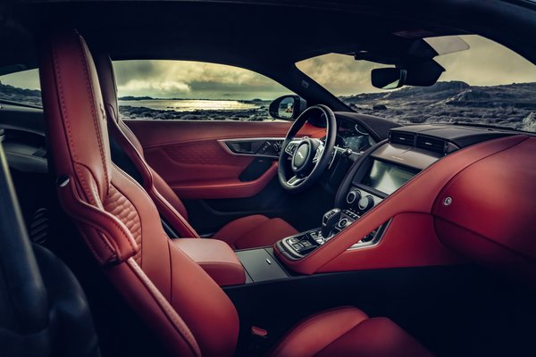 2021 Jaguar F-Type Type P300 Interior