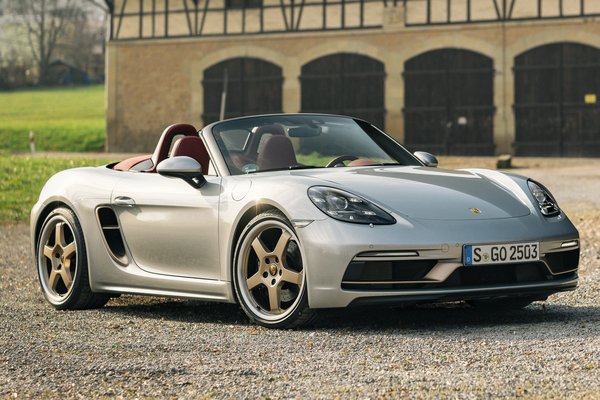 2021 Porsche 718 Boxster 25 Years edition