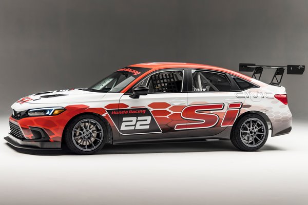 2021 Honda Civic Si Race Car by Team Honda Research West