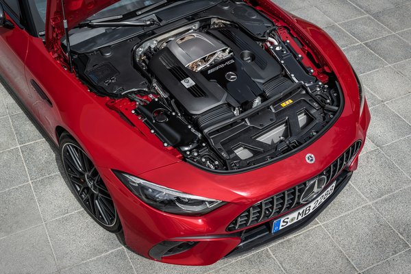 2022 Mercedes-Benz SL 63 AMG Engine