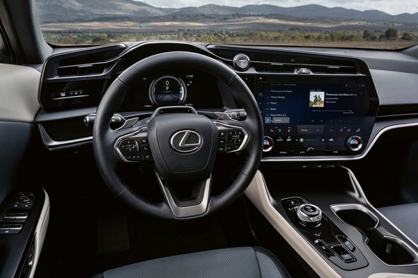 2023 Lexus RZ Instrumentation