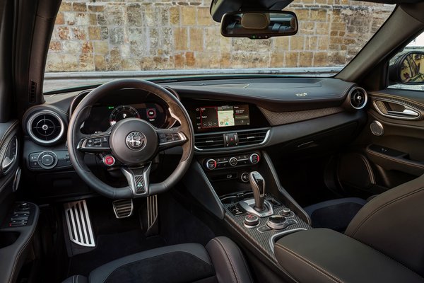 2024 Alfa Romeo Giulia Quadrifoglio 100th Anniversary Interior