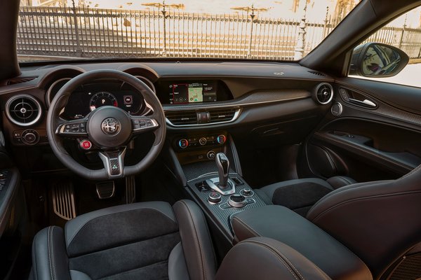 2024 Alfa Romeo Stelvio Quadrifoglio 100th Anniversary Interior