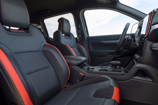 2024 Ford Ranger Raptor Interior