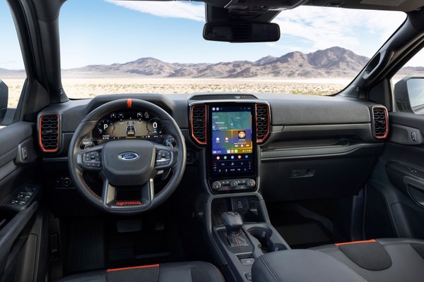 2024 Ford Ranger Raptor Interior