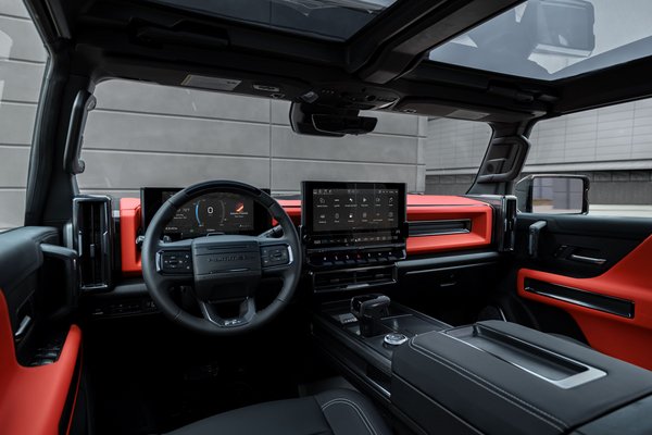 2026 GMC Hummer EV Carbon Fiber edition Pickup Interior
